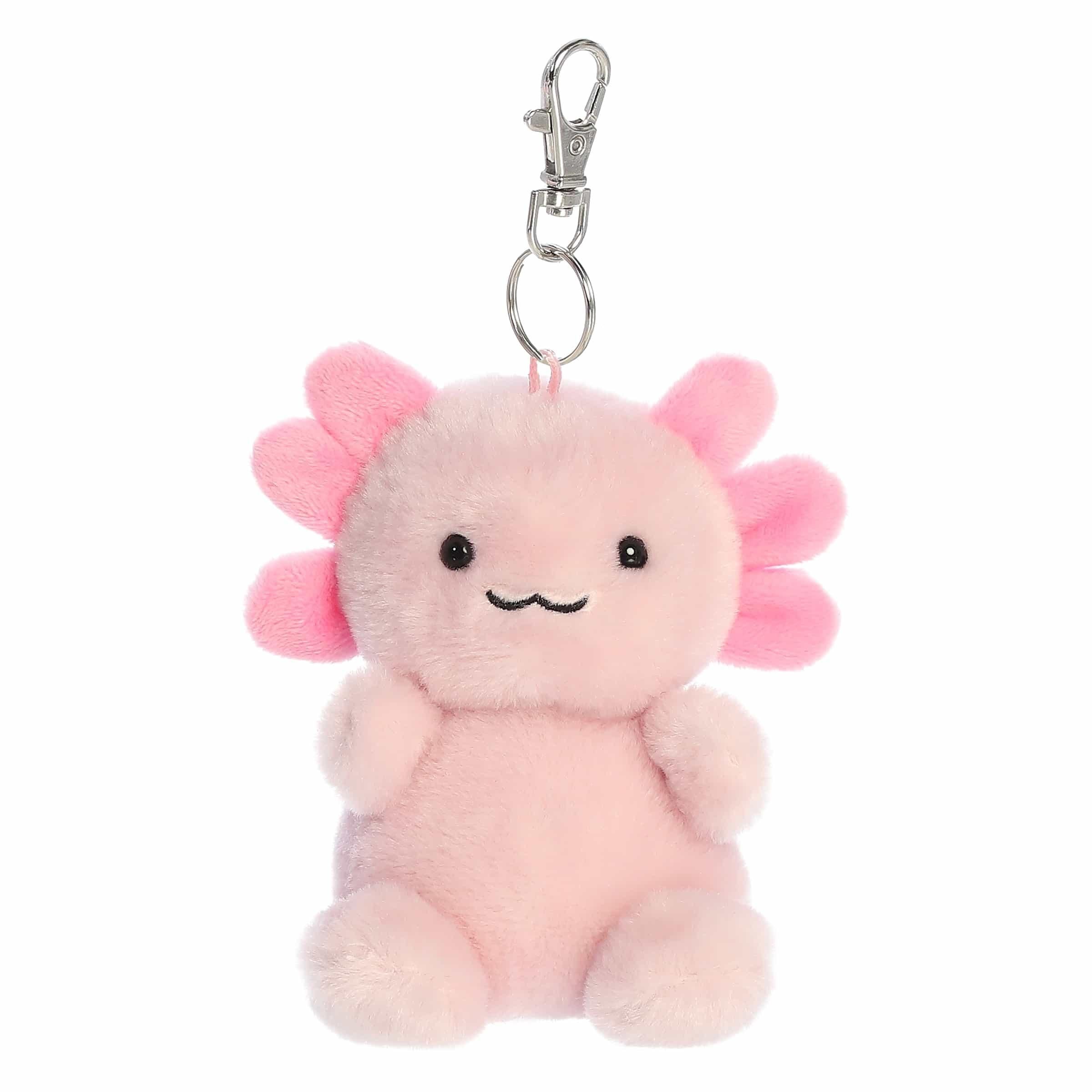 Axolotl sleutelhanger knuffeltje - 10 cm | Palm Pals