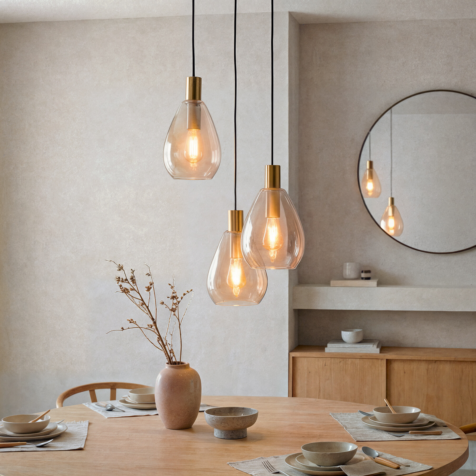 BASE Hanglamp Aislynn 3-lamps