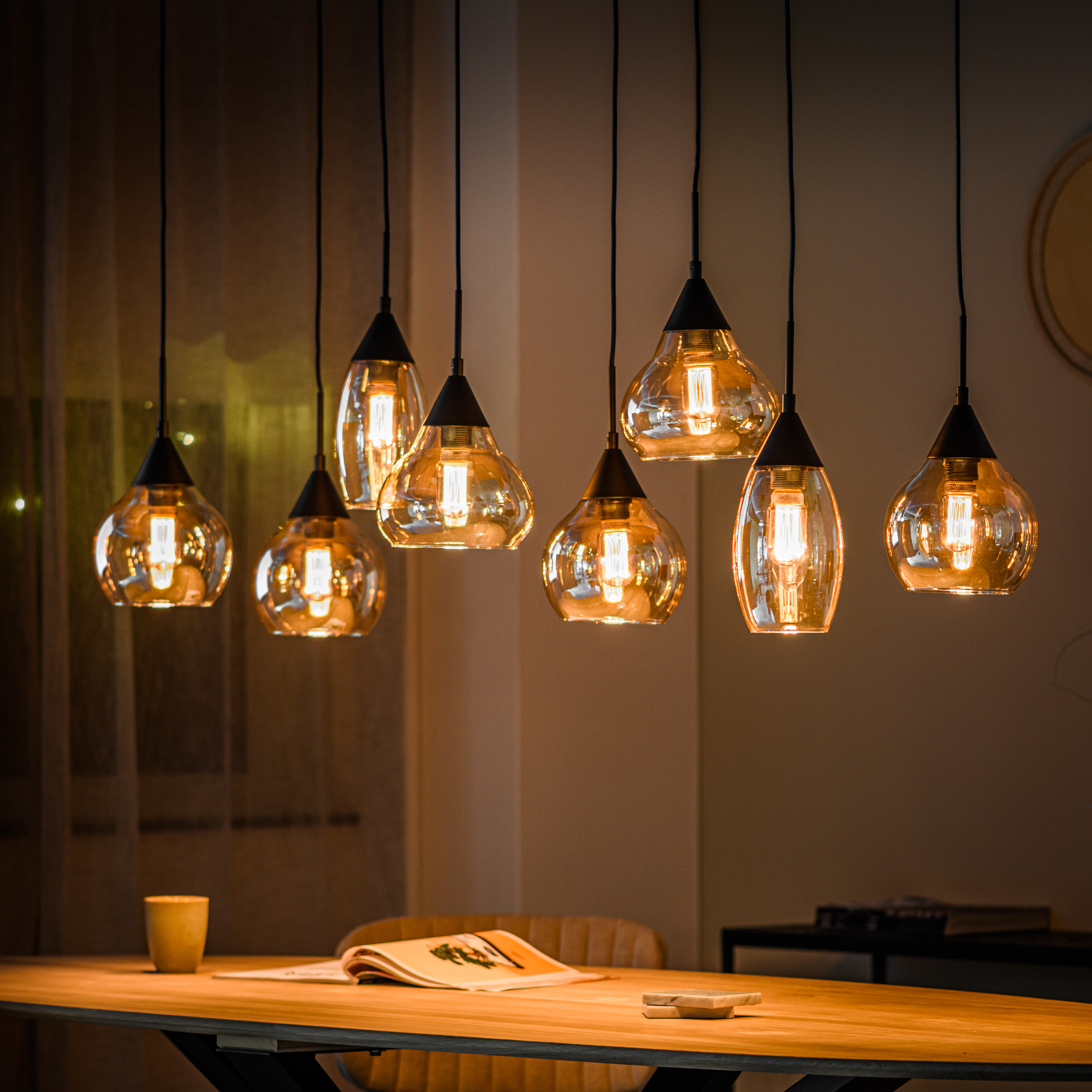 BASE Hanglamp Esperanza 8-lamps