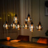 BASE Hanglamp Nino 8-lamps - Smoke | BASE