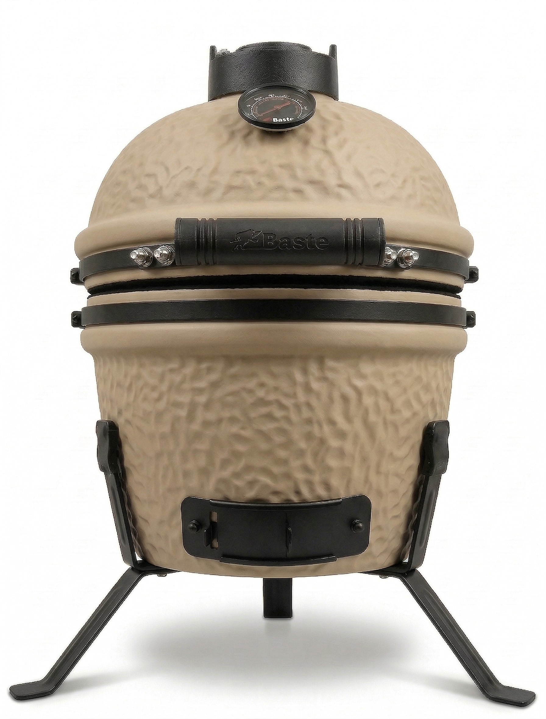 BASTE kamado BBQ mini - 13 inch - Beige | BASTE