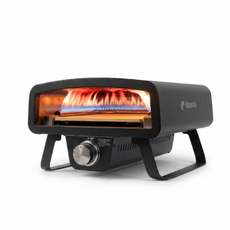 BASTE pizzaoven buiten gas 12 inch - RVS | BASTE