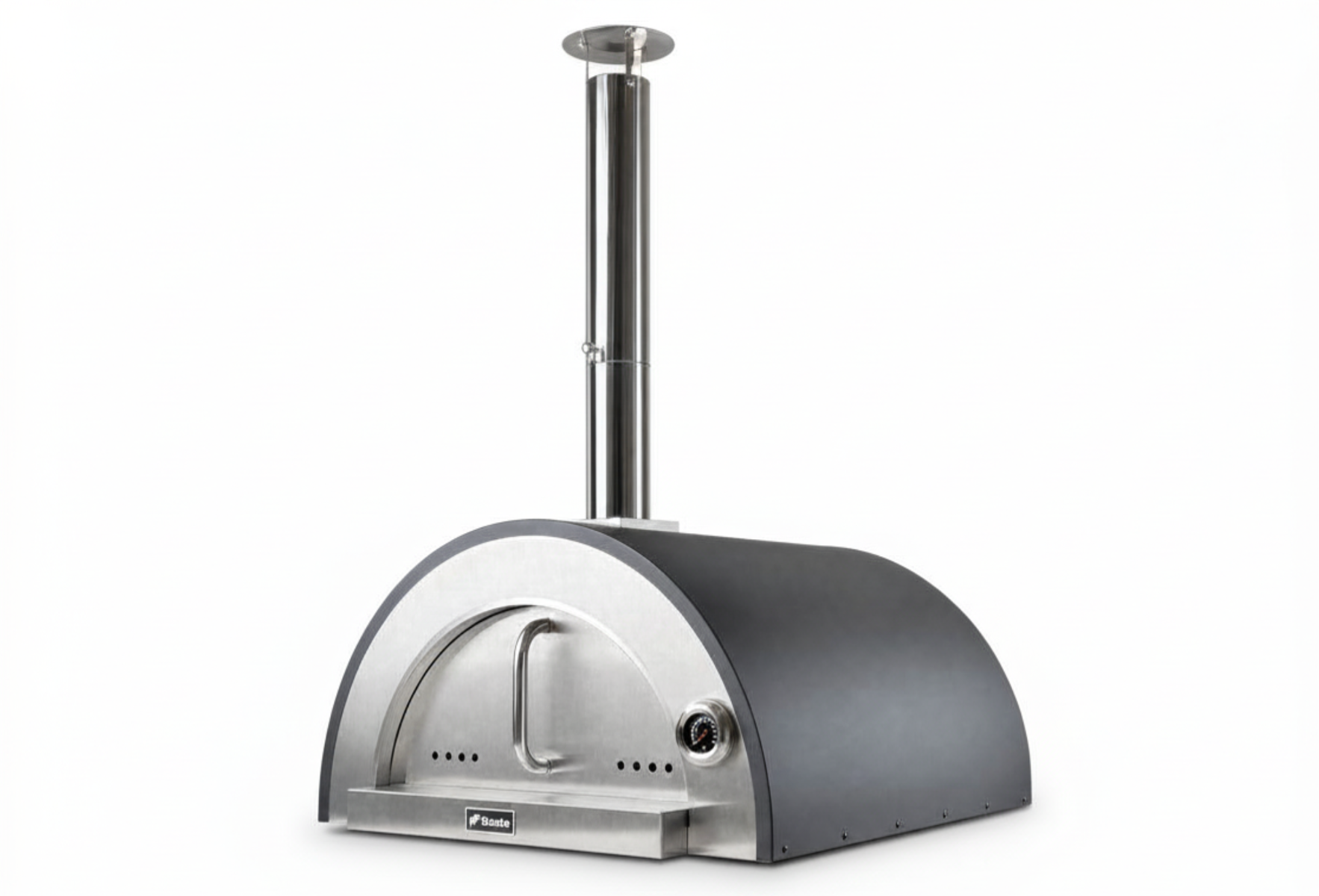 BASTE premium 60 pizzaoven buiten houtgestookt - RVS | BASTE