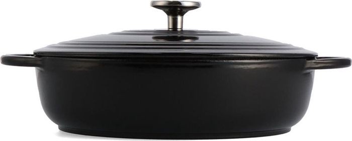 BK Bourgogne Lage Stoofpot 28cm Jet Black | BK