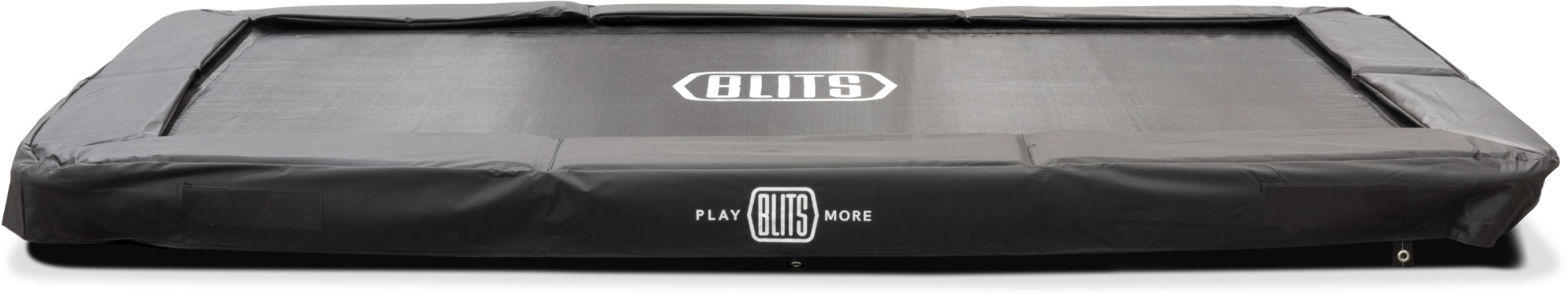 BLITS Urban Sports inground trampoline - 305 x 214 cm - Zwart | BLITS