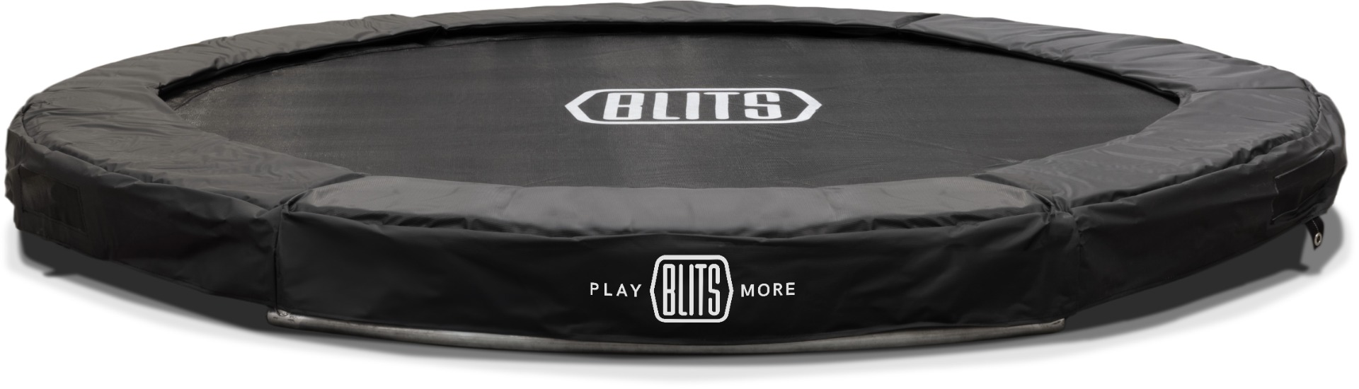 BLITS Urban Sports inground trampoline - Ø 427 cm - Zwart | BLITS