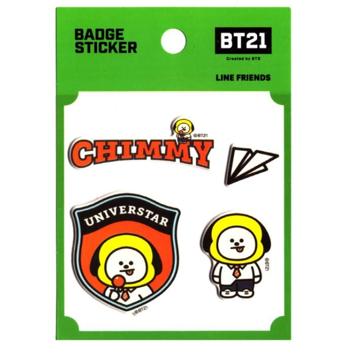 BT21 Badge Sticker - CHIMMY | BT21