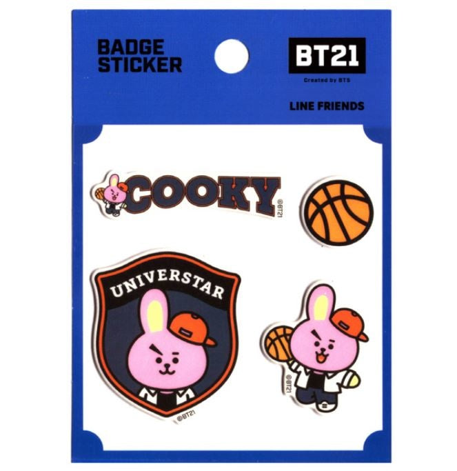 BT21 Badge Sticker - COOKY | BT21