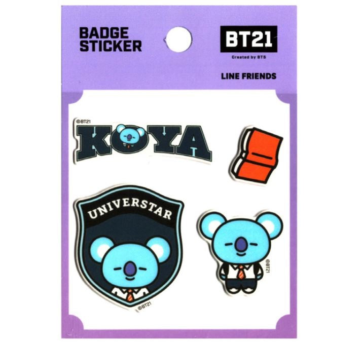 BT21 Badge Sticker - KOYA | BT21