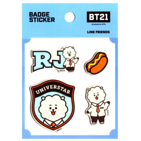 BT21 Badge Sticker - RJ | BT21