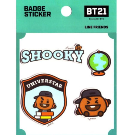 BT21 - Badge Sticker SHOOKY - BTS | BT21