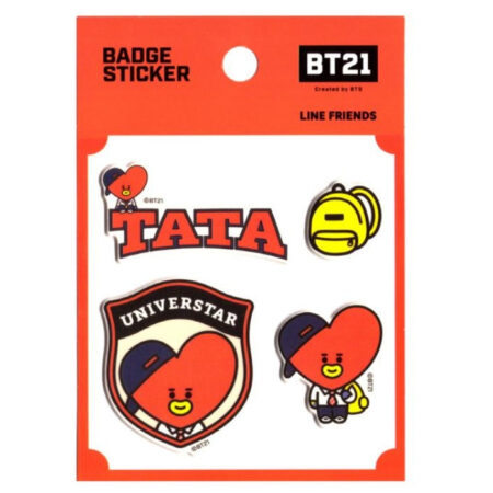 BT21 Badge Sticker - TATA | BT21