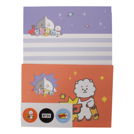 BT21 Briefpapier set B RJ - BTS | BT21