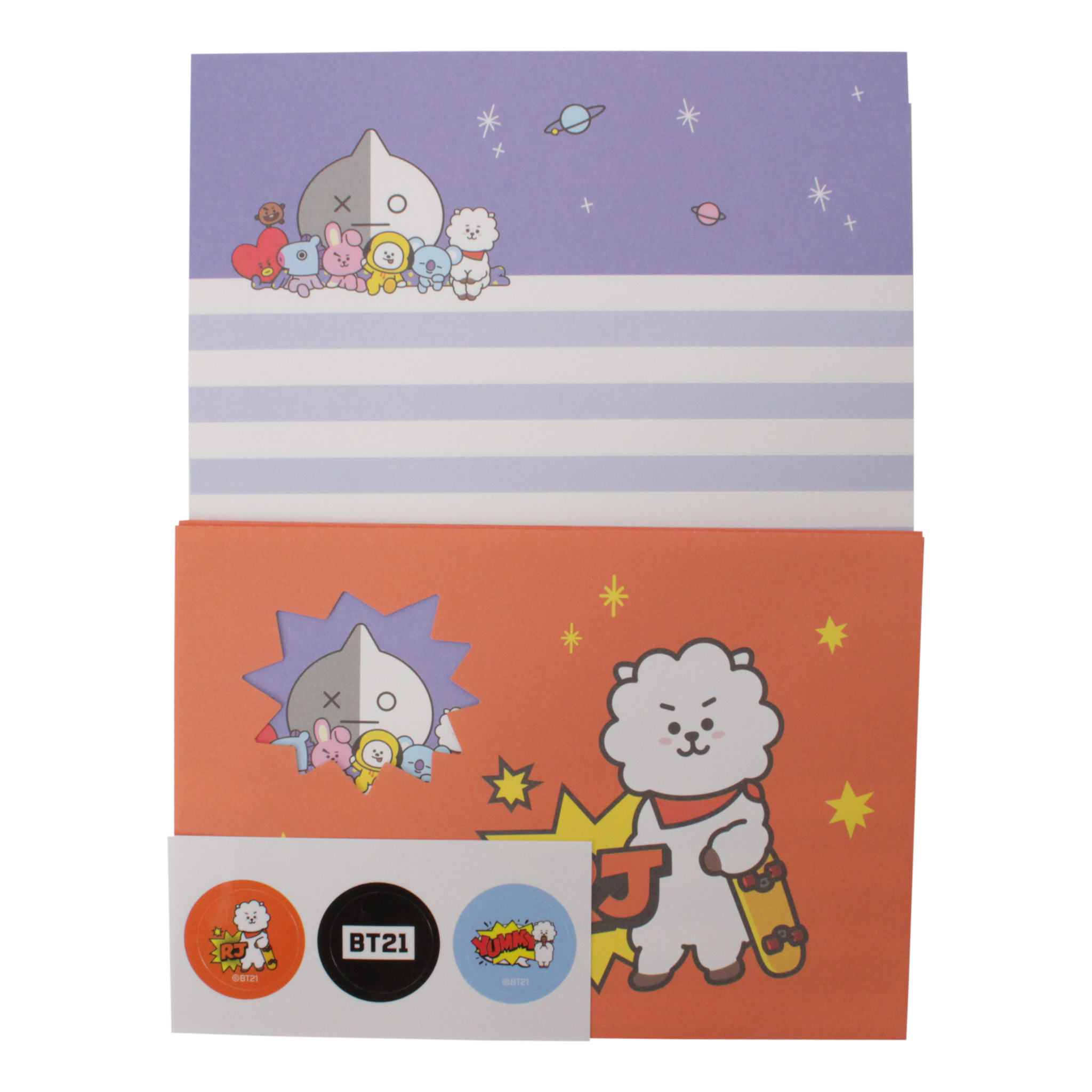 BT21 Briefpapier set B RJ - BTS | BT21