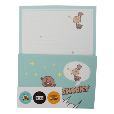 BT21 Briefpapier set B - SHOOKY | BT21
