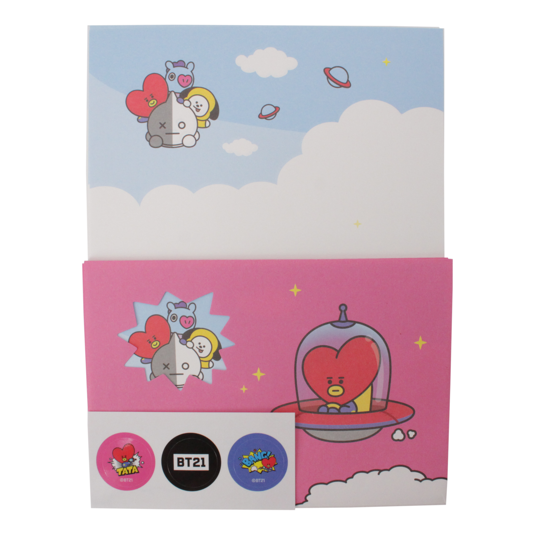BT21 Briefpapier set B - TATA | BT21