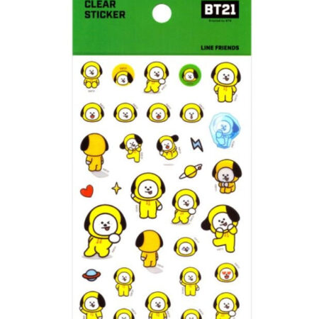 BT21 Clear Sticker - CHIMMY | BT21