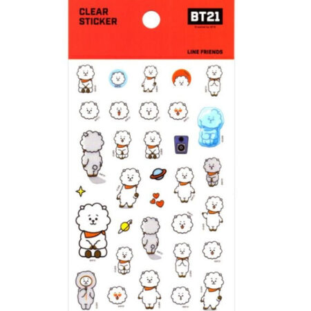 BT21 Clear Sticker - RJ | BT21