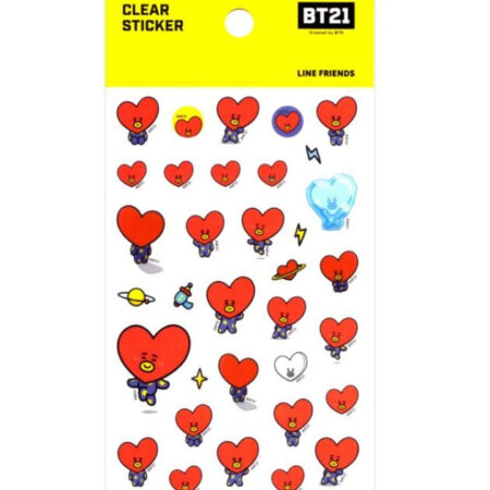 BT21 Clear Sticker - TATA | BT21