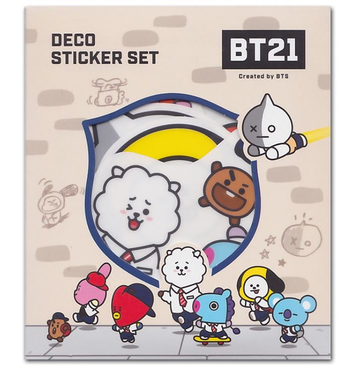 BT21 Deco Sticker Set - School | BT21