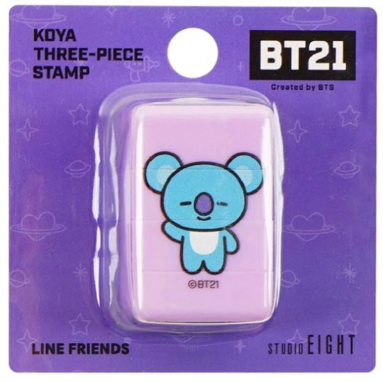 BT21 Driedelige stempel - KOYA | BT21
