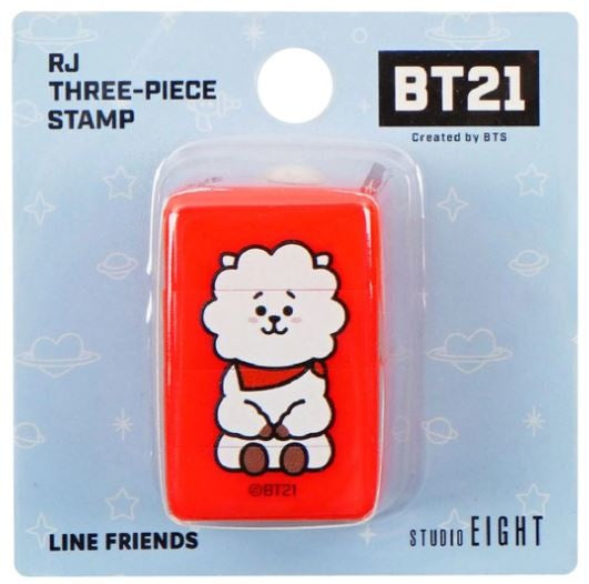 BT21 Driedelige stempel - RJ | BT21