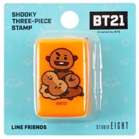 BT21 Driedelige stempel - SHOOKY | BT21
