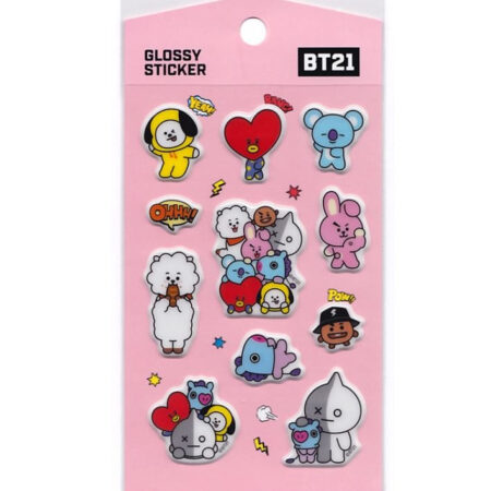 BT21 Glossy Sticker - Comic Pop | BT21