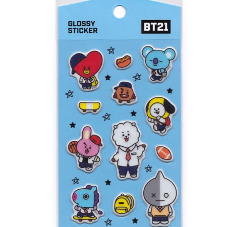 BT21 Glossy Sticker - School | BT21