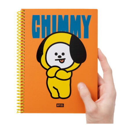BT21 Heart A5 Spring Notebook - CHIMMY | BT21