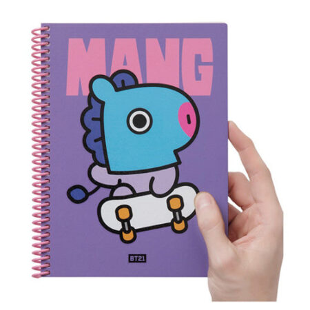 BT21 Heart A5 Spring Notebook - MANG | BT21