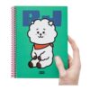 BT21 Heart A5 Spring Notebook - RJ | BT21