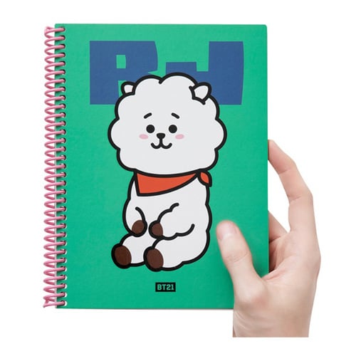 BT21 Heart A5 Spring Notebook - RJ | BT21