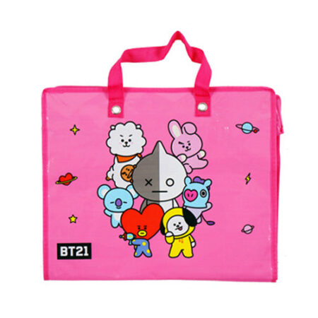BT21 Shopper Large - Roze | BT21