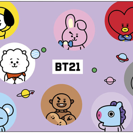 BT21 bureau onderlegger | BT21