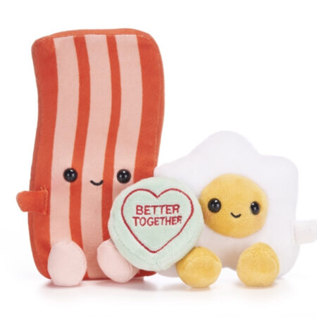 Bacon en ei knuffel - Better together | Love Hearts