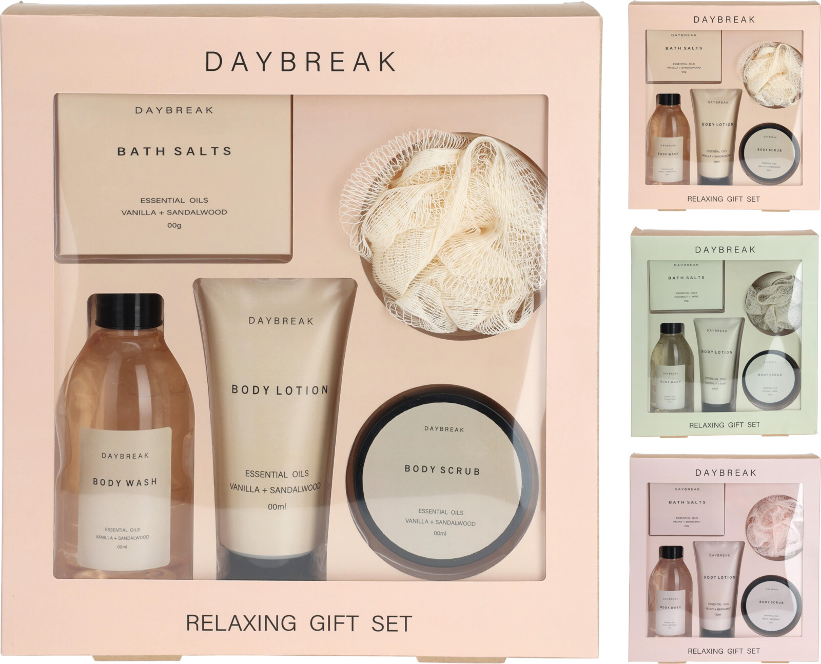Bad geschenkset 5-delig | Merkloos