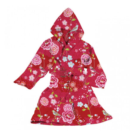 Badjas Birds in Paradise Rood | PiP Studio