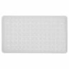 Badmat / Douchemat antislip 70 x 40 cm | Kleur: Wit | Met zuignappen | Hoogwaardig rubber | ThuiszorgwinkelXL