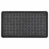 Badmat / Douchemat antislip 70 x 40 cm | Kleur: Zwart | Met zuignappen | Hoogwaardig rubber | ThuiszorgwinkelXL