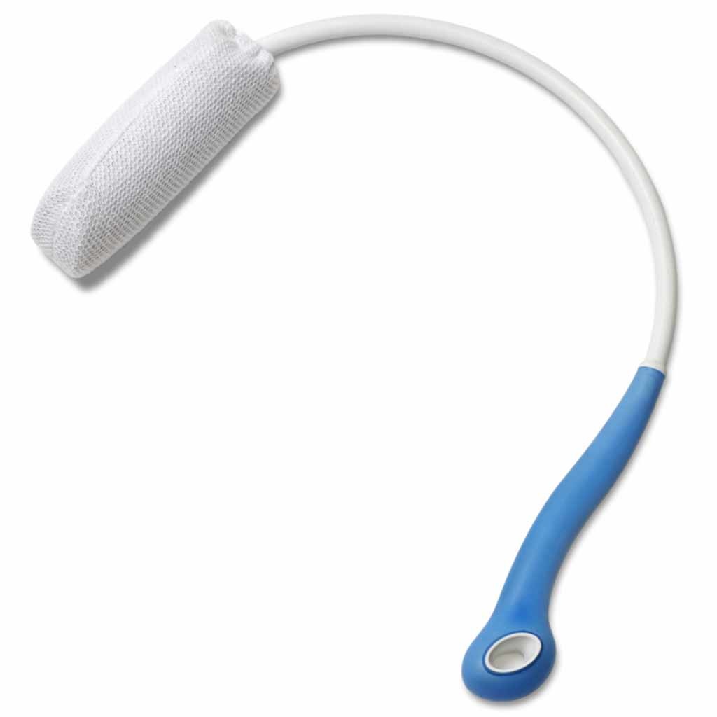 Badspons met gebogen steel | Anti slip handvat | Bij een beperkt bereik | Zachte schuimrubber spons | Etac | ALM80210080 | Etac
