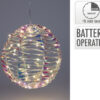 Bal 25cm 40 LED Iriserend op batterij | Home & Styling