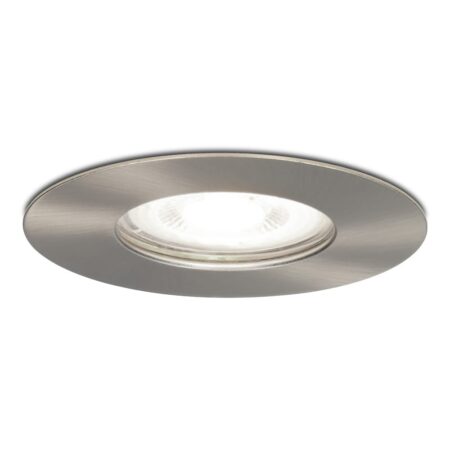 Bari LED inbouwspot - 4 Watt 345 Lumen - 6500K daglicht wit - GU10 - Dimbaar - Rond - IP64 Waterdicht - RVS - Voor binnen