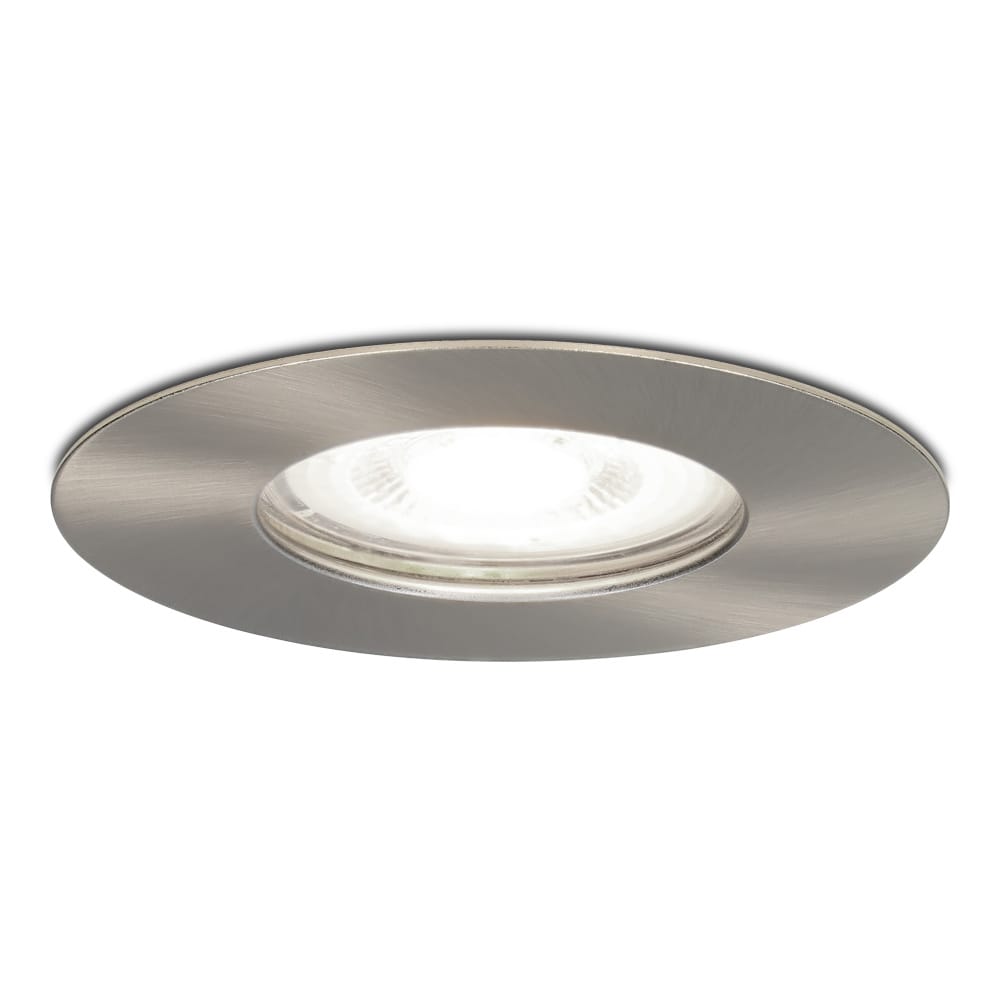 Bari LED inbouwspot - 4 Watt 345 Lumen - 6500K daglicht wit - GU10 - Dimbaar - Rond - IP64 Waterdicht - RVS - Voor binnen