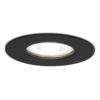 Bari LED inbouwspot - 4 Watt 345 Lumen - 6500K daglicht wit - GU10 - Dimbaar - Rond - IP64 Waterdicht - Zwart - Voor binnen