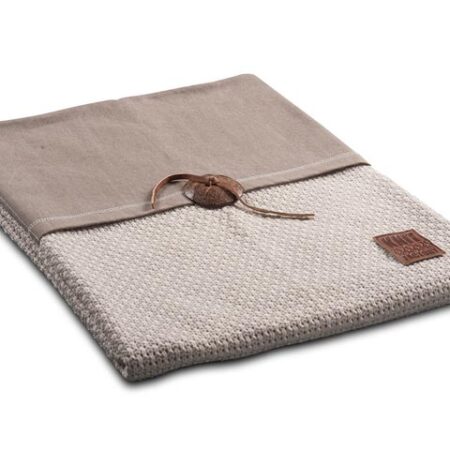 Barley plaid gerstekorrel beige | Knit Factory