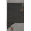 Barley pocket gerstekorrel lichgrijs | Knit Factory