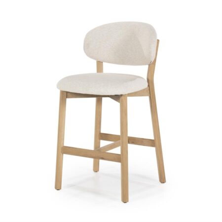 Barstoel Mikky naturel - beige Moon | Eleonora