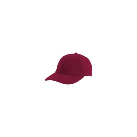 Baseballpet bordeaux rood | Merkloos