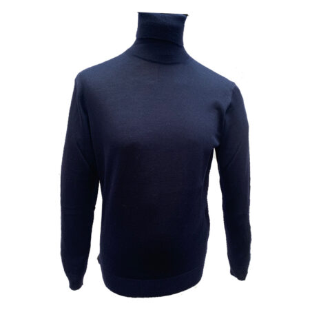 Basic Neck Roll Navy | Barbour
